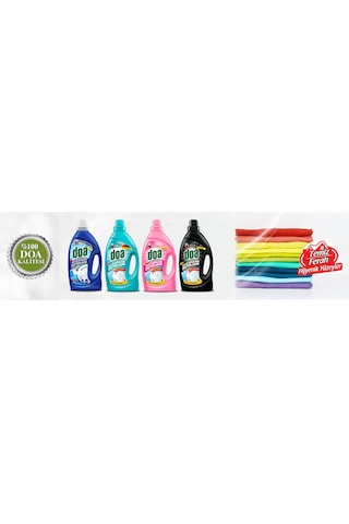 Doa Sıvı Çamaşır Deterjanı Renkliler Ve Beyazlar Derinlemesine Temizlik 4 X 2145 Ml 2145 ML