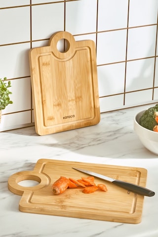 Karaca Alis Bamboo 2'li Pro Kesme Tahtası