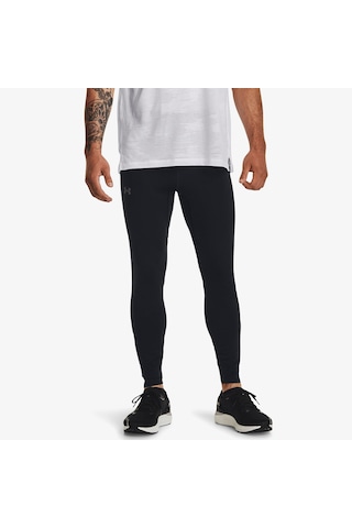 Under Armour Qualifier Elite Erkek Siyah Antrenman Taytı Düz 1379296 Siyah