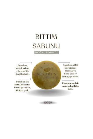 Bıttım Sabunu Doğal Ve Katkısız Sabun 100 Gr