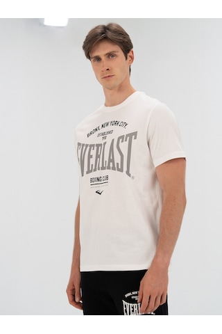 Everlast Bronx Nyc Regular Beyaz Erkek Tişört Beyaz