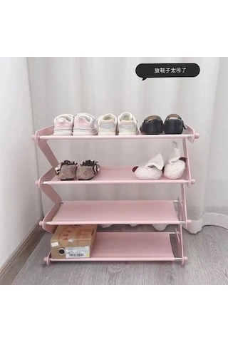 Maoyaya Basit Ayakkabı Rafı, Renkli Saklama Dolabı, Ayakkabı Kutusu, Pratik Tasarım Çok Renkli