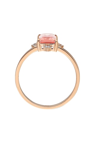 Sirius Pırlanta Ve Baget Pembe Turmalin Taşlı Yüzük 0831R0010