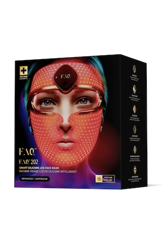 Foreo Faq 202 Yaşlanma Karşıtı Silikon Led Yüz  Maskesi