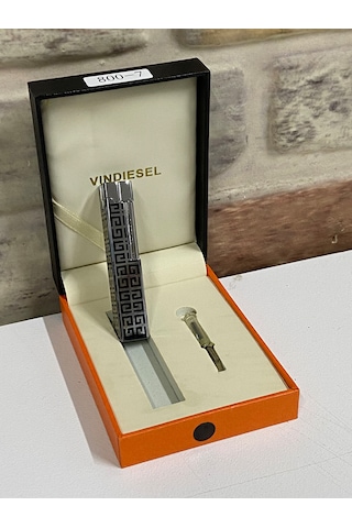 Vindiesel Marka Gri Renk Desenli Gazlı İnce Model Kişiye Özel Ça