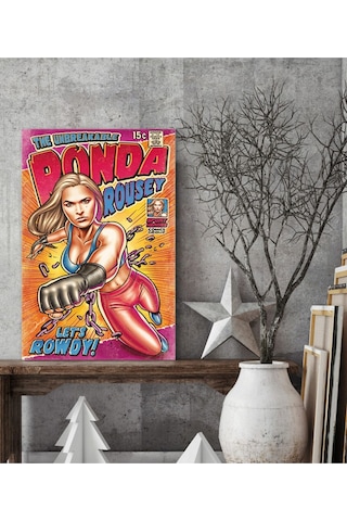 Ronda Rousey Ahşap Tablo 4mm