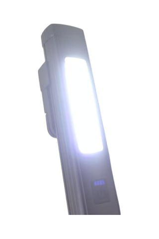 Nalburkent Powerdex Şarjlı Ayarlı Led Fener Acil Durum Işığı Powerbank Pd-8899 Siyah