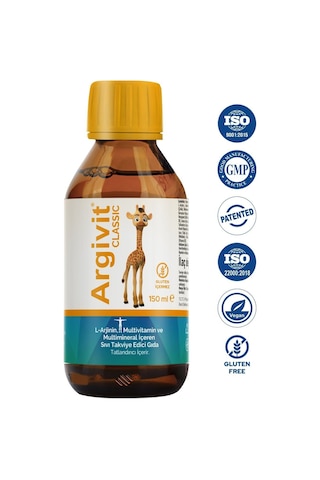 Argivit Classic Multivitamin 150 Ml Şurup 2 Adet