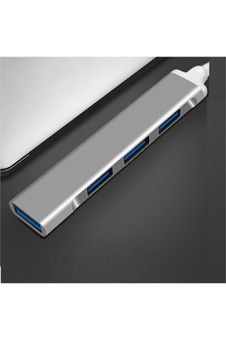 Apple Uyumlu MacBook 4 Port Usb 3.0 Hub Çevirici Çoğaltıcı Type C Çoklayıcı 4