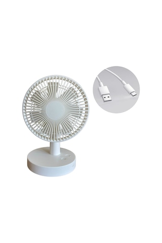 Feny Fn-f75 180 Ultra Sessiz 1800 Mah Mini 6" Masaüstü Fan