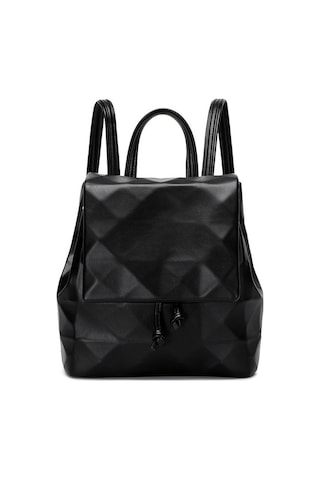 Modaya Uygun Tüm Maç Kadın Çantası Japon Ve Kore Düz Renk Ipli Siyah