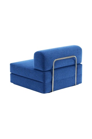 Modüler Legom Tekli Koltuk Lacivert