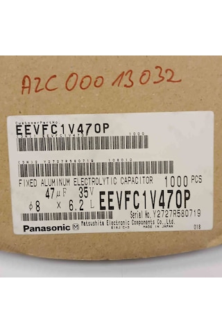 Eevfc1v470p 47mf 35v 8x6.2 Smd Kondansatör 100 Adet