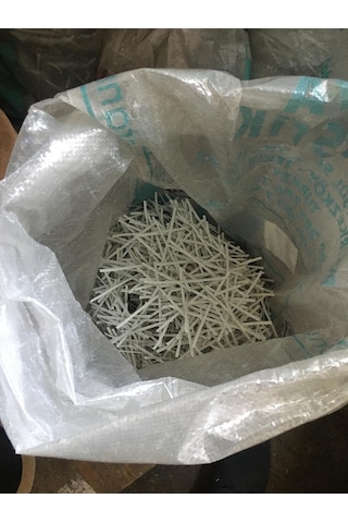 Galipoğlu 15 Cm'lik Pvc Kaplı Bağ Teli, Torba Teli, Klips / Kg