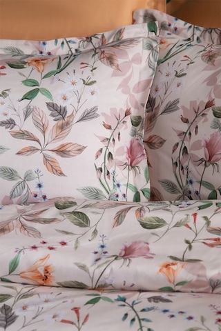 İssimo Home Ma Bella %100 Pamuk Saten Çift Kişilik Nevresim Takımı Pudra Pembe