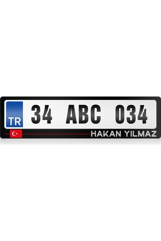 Kişiye Özel Plakalık - 3 296112089