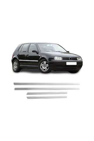 Volkswagen Golf 4 Krom Kapı Çıtası Tk 1998-2005 Paslanmaz Çelik N11.282