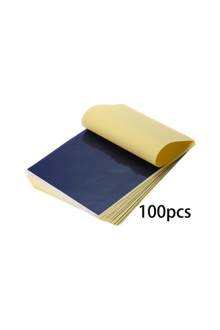 Suntek 100 Adet Dövme Transfer Kağıdı Cilt Dövme Transfer