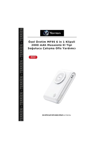Özel Üretim Mf95 6 İn 1 Klipsli 2000 Mah Masaüstü El Tipi Soğutucu Çalışma Ofis Yardımcı