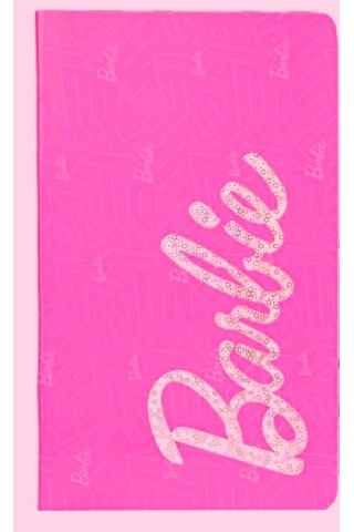 Gıpta Barbie Karton Kapak Dikişli Not Defteri A6 60 Yaprak Çizgili 6934 Çok  Renkli