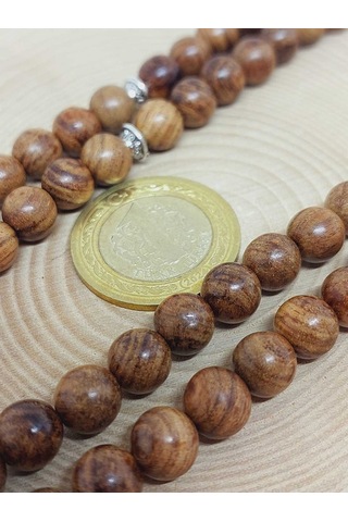 Kör Diken Ağacı 99luk Tesbih 8mm 5125-1 Kahverengi
