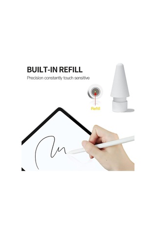 Novstrap Pencil 1-2 Nesil Uyumlu Yedek Uç 4 Adet Yedek Pencil Ucu Pencil Tips