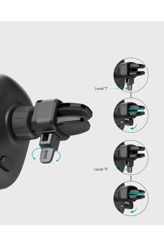 Aukey Hd-c48 360 Taşınabilir Araç İçi Telefon Tutucu Siyah