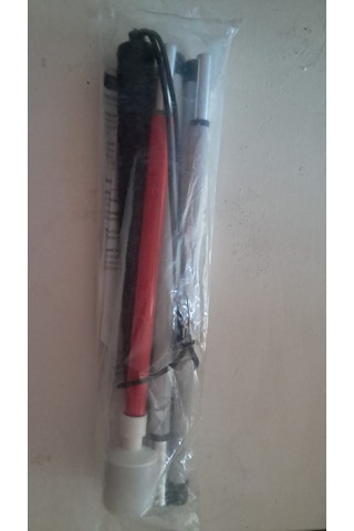 Görme Engelliler İçin Beyaz Baston 5 Katlamalı 130 Cm