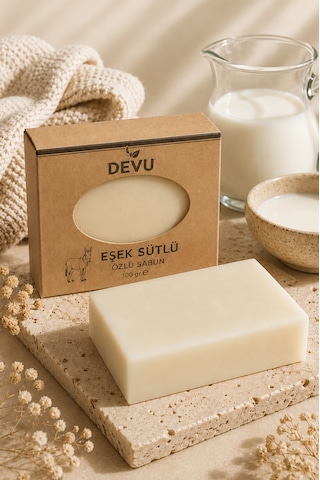 Eşek Sütlü El Yapımı Doğal Sabun Eşek Sütü