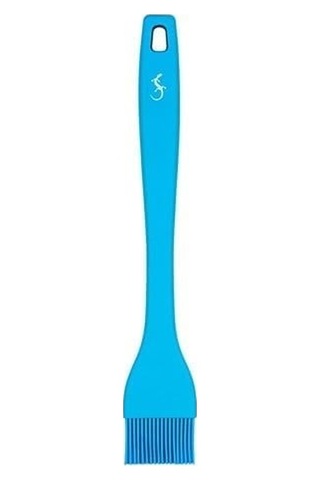 Lurch - Platin Silikon Pasta Fırçası 25,5 Cm Mavi - Yanmaz, Yapışmaz, Bükülmez, Çizmez, Tat Ve Koku Bırakmaz - 240111 Sarı - Pembe