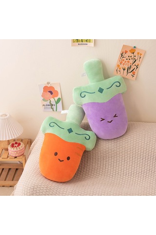 Jian Fan Yastık Kanepe Başlığı Yastık Ofis Şekerleme Yastığı - Beyaz Beyaz