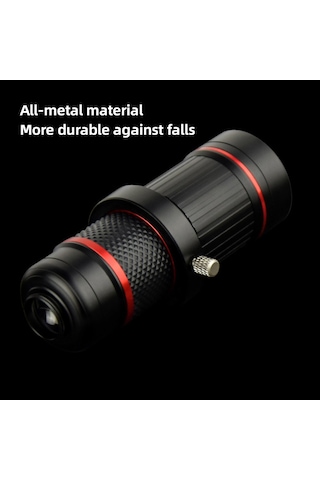 Youtek 18x Büyütmeli Profesyonel Telefon Teleskop Lens Seti - Tripod Ve Aksesuarlarla Tam Kiti