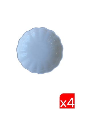 Kütahya Porselen Bone Luz Krem Kase 8cm 4 Lü Bnlzf08ks00 krem