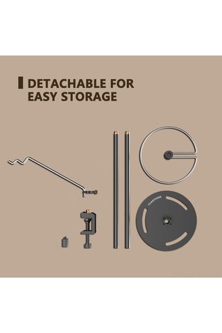 Padalink Kamp Aydınlatma Sehpası - Ayarlanabilir Alüminyum Katlanır Masa Ve Zemin Tipi Çok Renkli