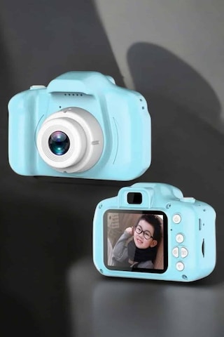 Çocuk Kamerası Dijital 1080p Hd Kaliteli Mini Fotoğraf Makinesi Profesyonel Standart