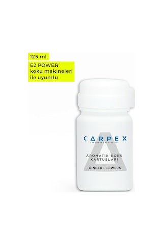 Carpex Koku Makinesi Kartuşu Ginger Flowers 125 ML
