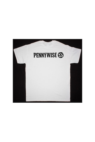 Tarzsokak Pennywıse Logo New Whıte T Shırt Beyaz