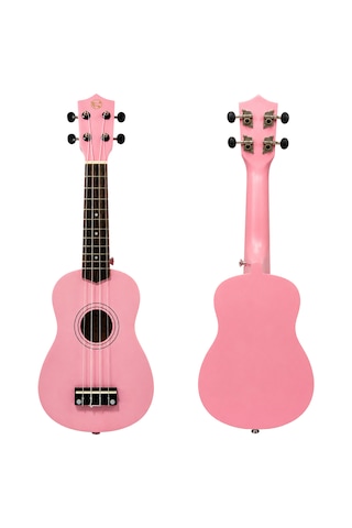 Fourtune Nova Uks-21lpk Soprano Pembe Ukulele Seti Açık Pembe
