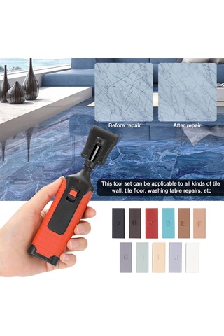 Hallow-seramik Fayans Tamir Alet Seti Çok İşlevli Dıy Tamir E22446