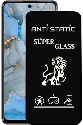 General Mobile Gm22 Pro Tam Kaplayan Anti Statik Dayanıklı Süper Cam Ekran Koruyucu