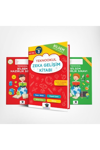 1. Sınıf Bilsem Sınavı Hazırlık Seviye 3 Seti