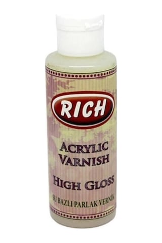 Rich Hıgh Gloss Subazlı Parlak Vernik 120 Cc