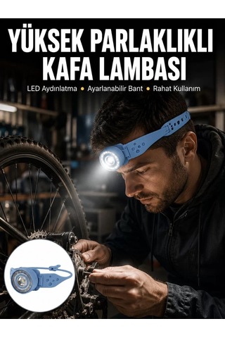 Hafif Ve Taşınabilir Kamp Kafa Lambası Ayarlanabilir Işık Yeni Ne