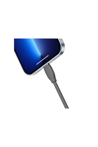 Baseus Jelly Liquid Usb To Apple iPhone Uyumlu Lightning 2.4a Hızlı Şarj Kabl