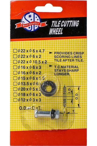 Promaster 52589 Fayans Kesme Yedek Uç 15x6x1.5mm Ms52501 İçin