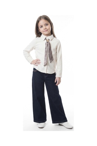 Xo Kids Kız Çocuk Folarlı 3lu Alt Üst Takım 7-14 Yaş 3953-4953 Kahverengi