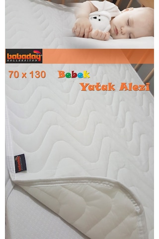 %100 Sıvı Geçirmez Yatak Alezi Bebek Yatağı(beşiği) için 70x130
