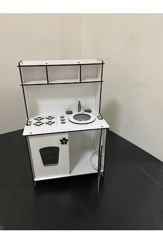 55X33 Mini Ahşap Mutfak