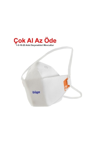 Drager 1920 Ffp2 Ventilsiz Toz Maskesi