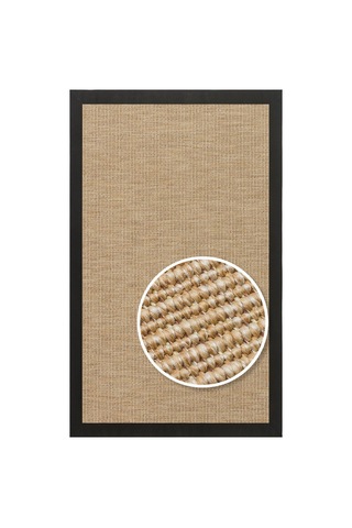 Bespoky Modern Düz Koridor Halısı Kilim Vizon Kahve